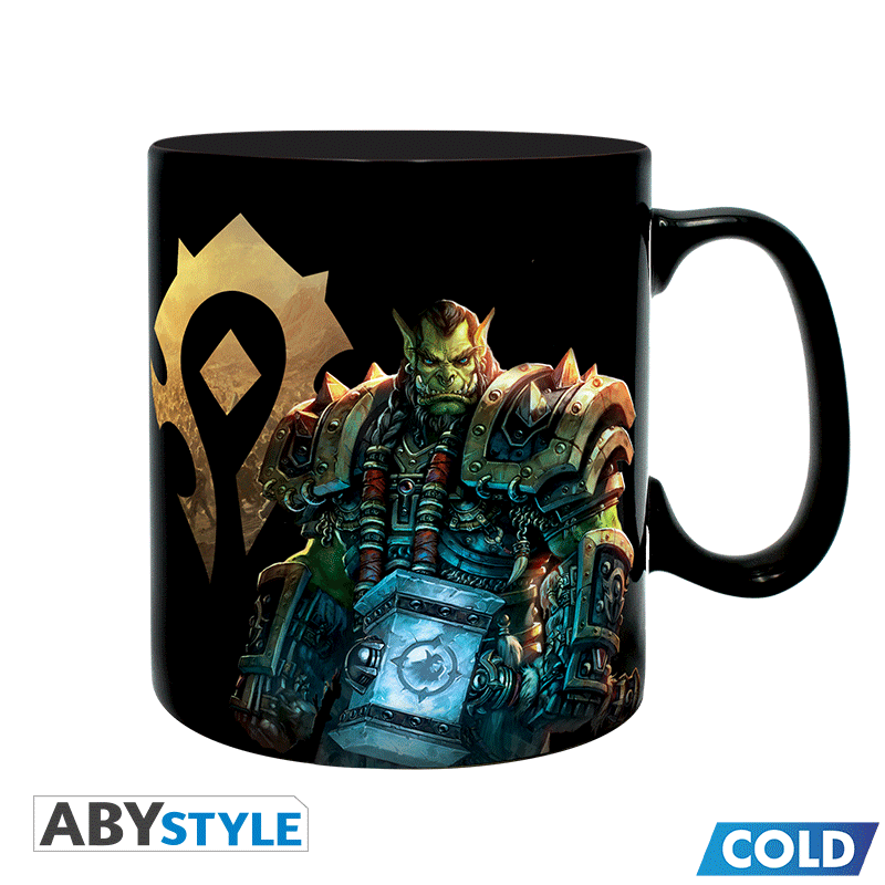 World of Warcraft värmeväxlande kopp Azeroth