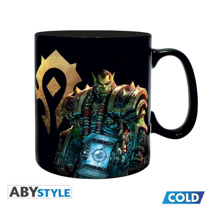 World of Warcraft värmeväxlande kopp Azeroth