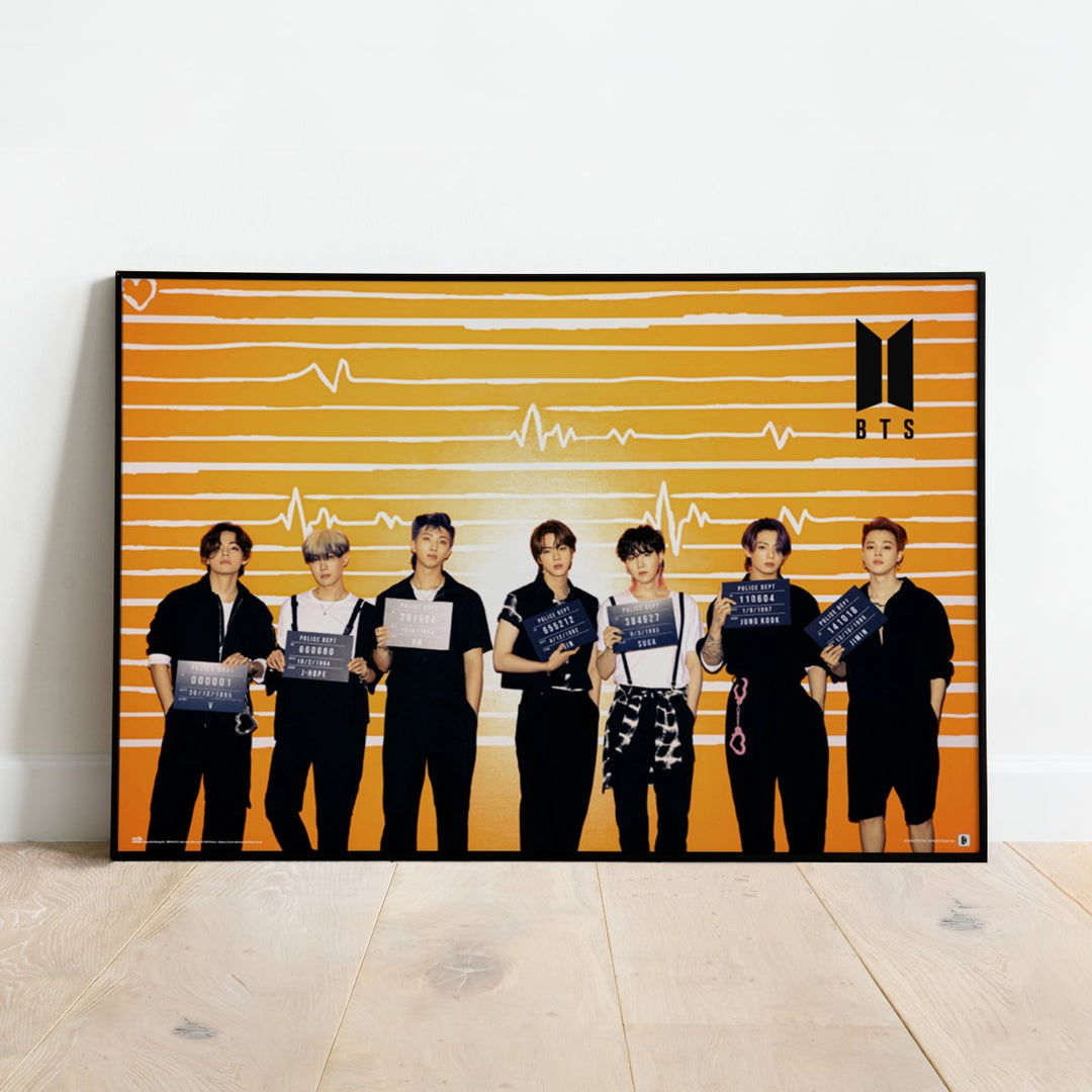 BTS Plakat Police Dept - Supernerds