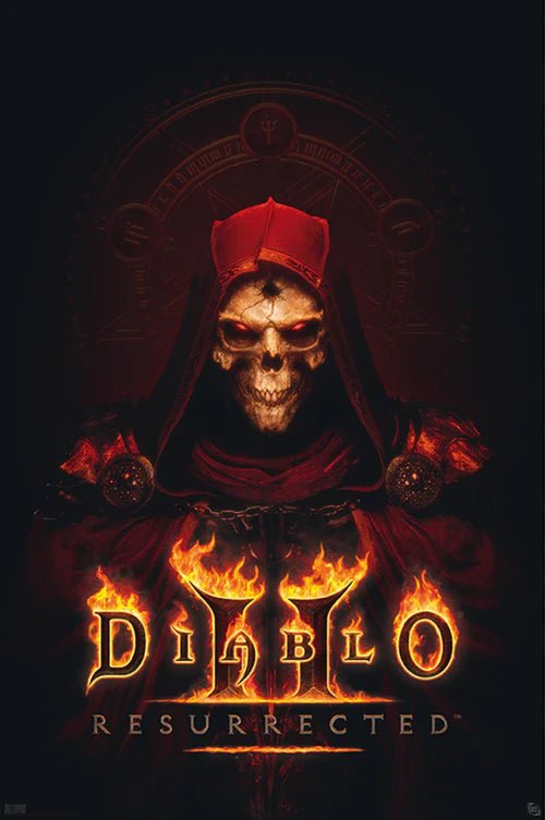 Diablo Plakat Resurrected - Supernerds
