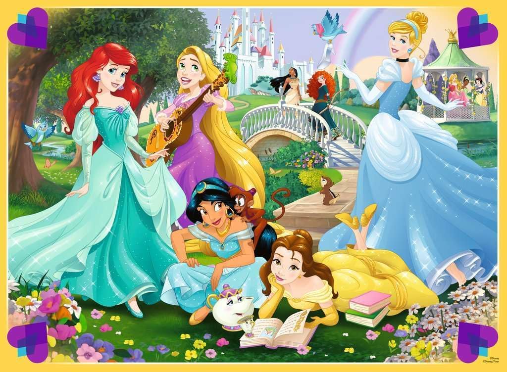 Disney Prinsesser Puslespill XXL 100 brikker - Supernerds