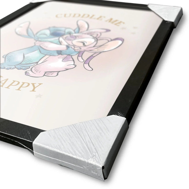 Disney's Lilo and Stitch Innrammet Bilde 30 x 40 cm Happy - Supernerds