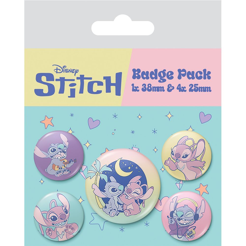 Disney's Lilo and Stitch Pins 5pk - Supernerds