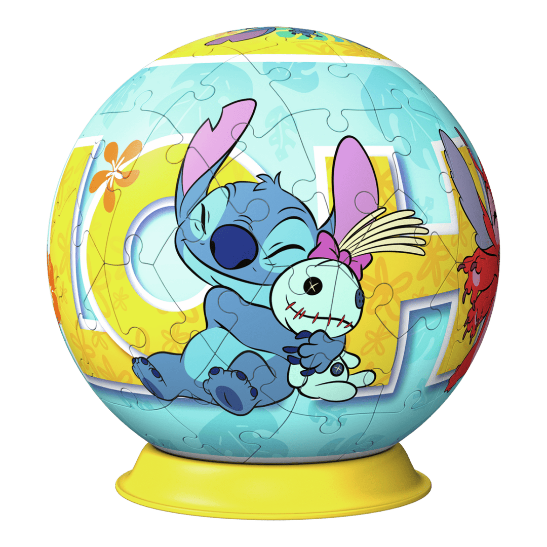 Disney's Lilo and Stitch Puslespill 3D Globus 72 brikker - Supernerds