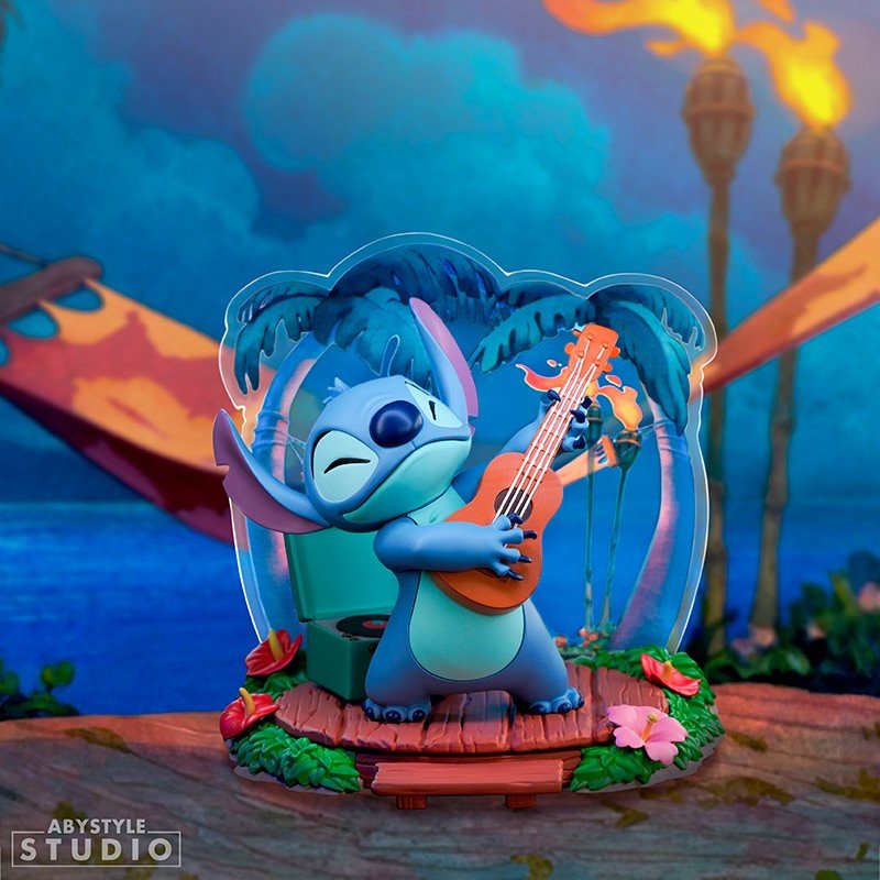 Disney's Lilo and Stitch Samlefigur Stitch Gitar - Supernerds