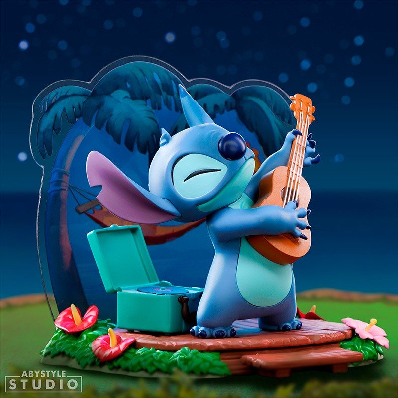 Disney's Lilo and Stitch Samlefigur Stitch Gitar - Supernerds
