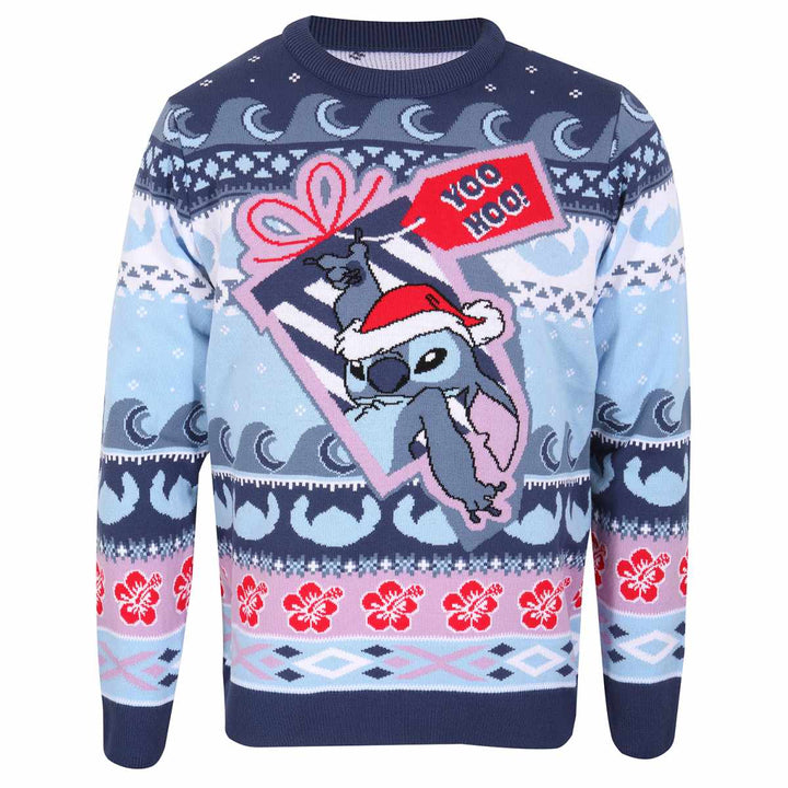 Disney's Lilo and Stitch Strikket Julegenser Yoo Hoo - Supernerds