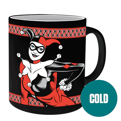 DC Comics Batman värmeförändrande mugg Harley Quinn