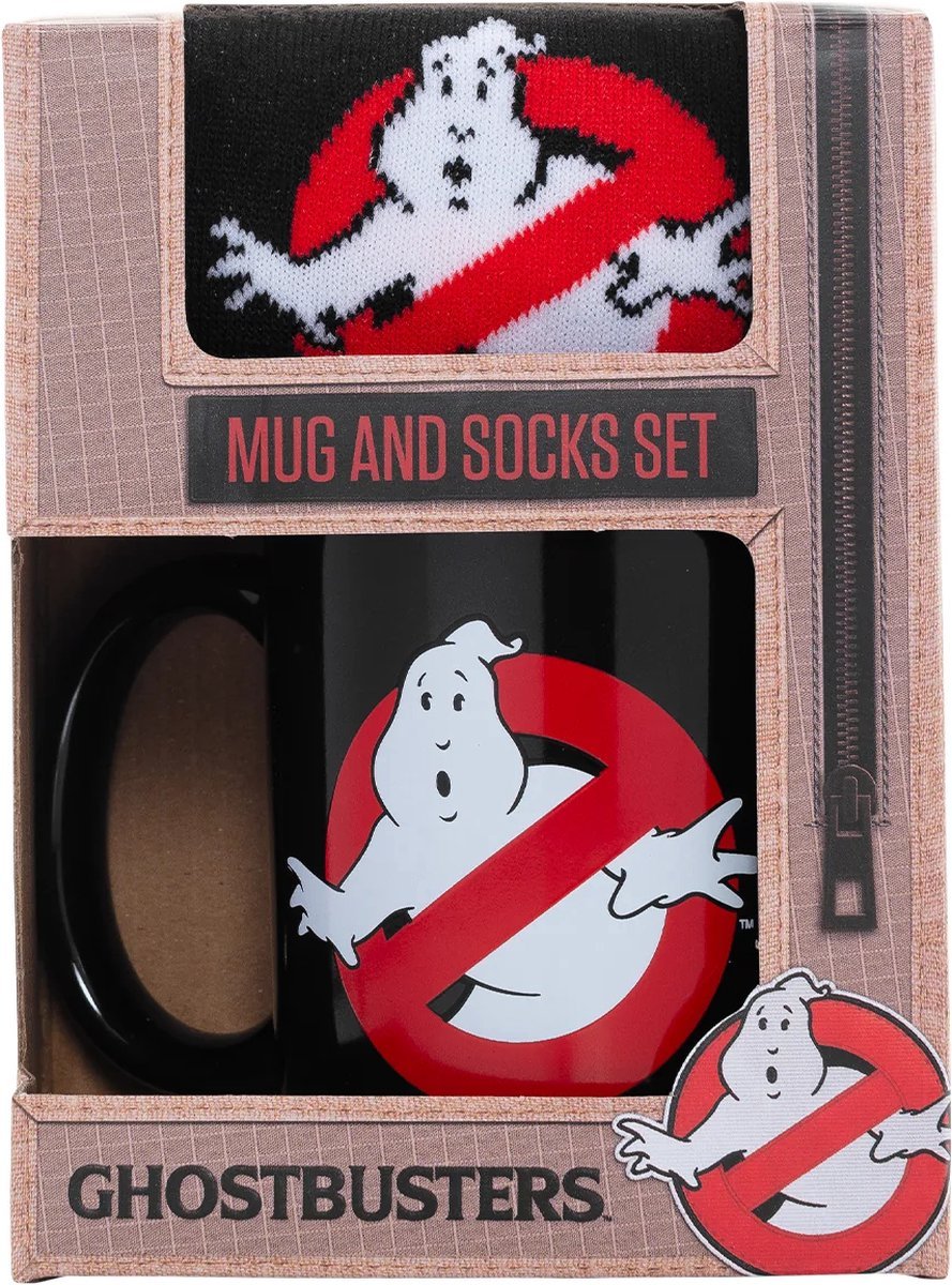 Ghost Busters Gavesett Sokker og Kopp - Supernerds