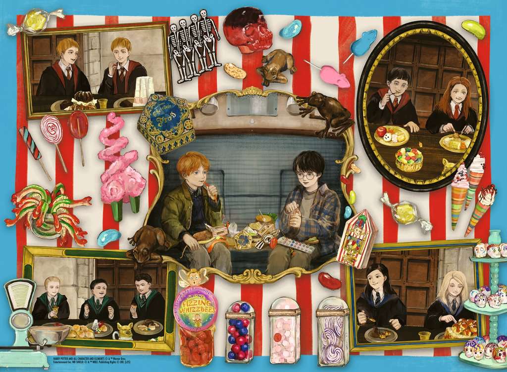 Harry Potter Magisk Godteri Puslespill XXL 200 brikker - Supernerds