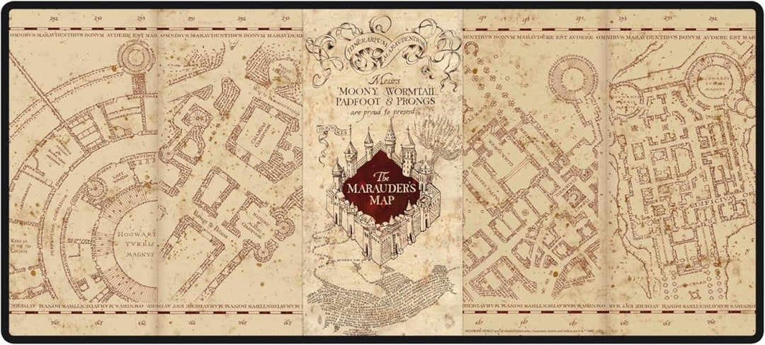Harry Potter Marauder's Map Gaming Musematte XL - Supernerds
