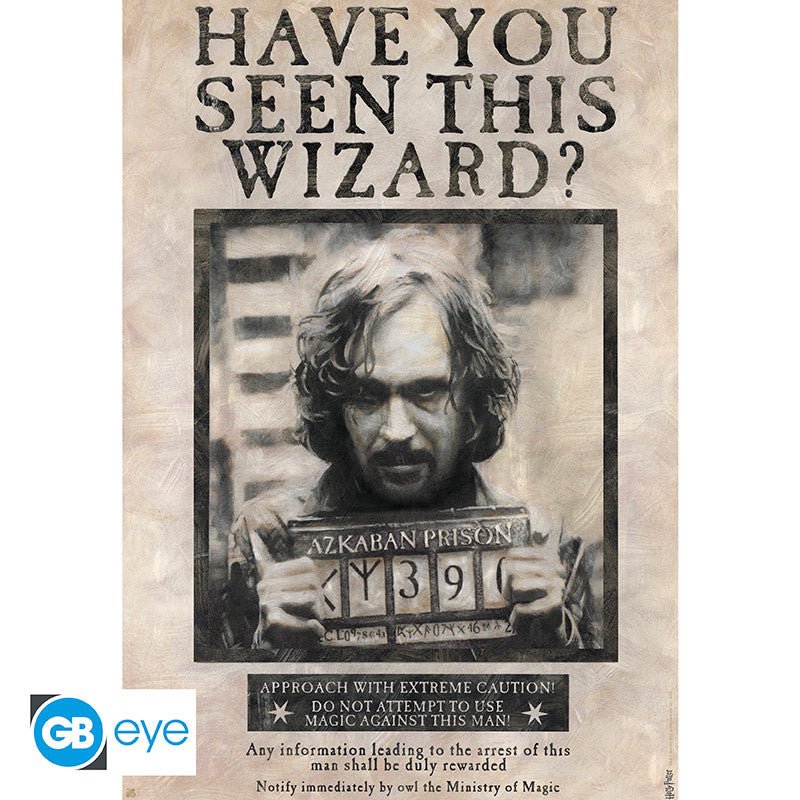 Harry Potter Plakat Wanted Sirius Black - Supernerds