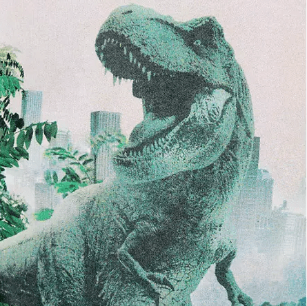 Jurassic World T - skjorte T - Rex - Supernerds