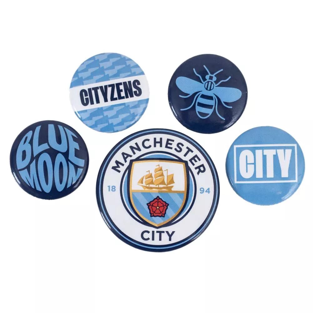Manchester City Pin 5 - pack - Supernerds