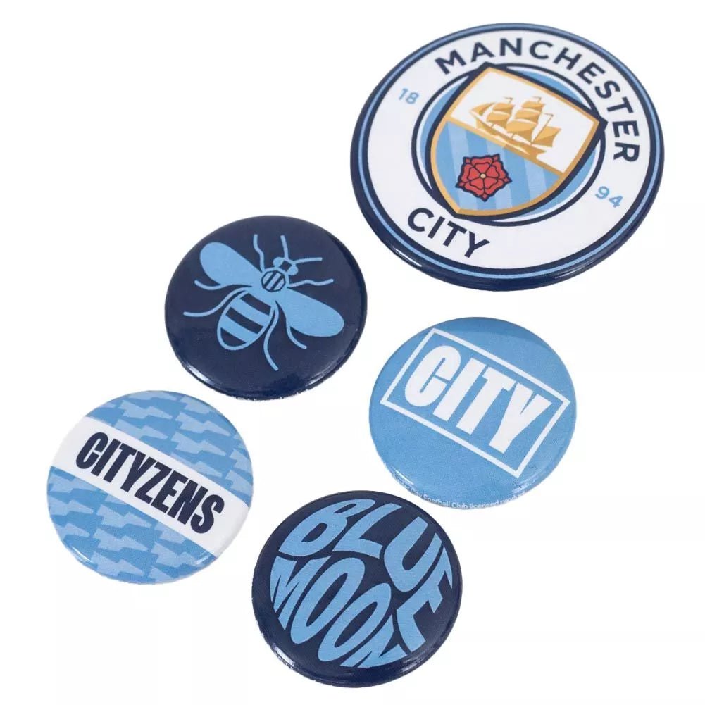 Manchester City Pin 5 - pack - Supernerds