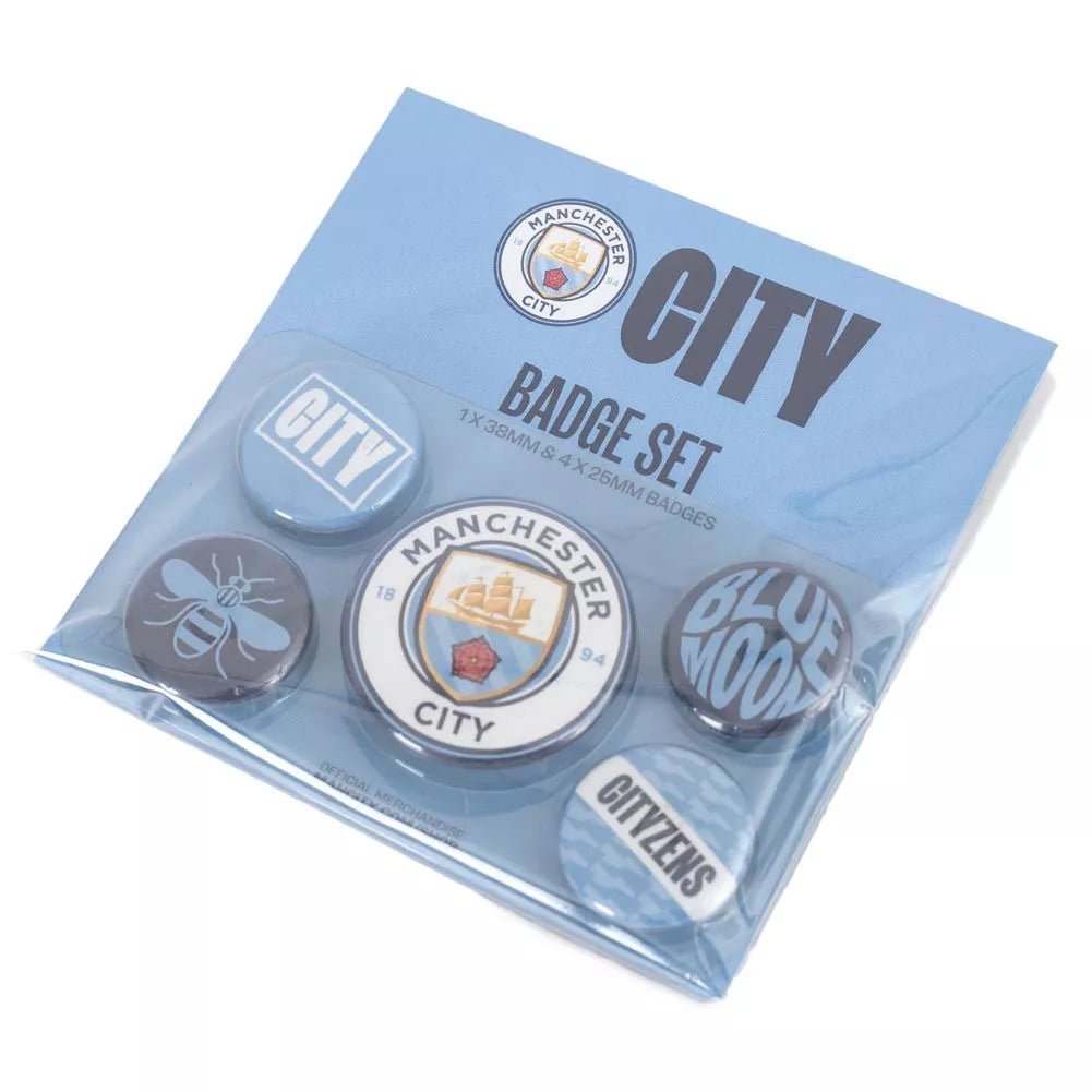 Manchester City Pin 5 - pack - Supernerds