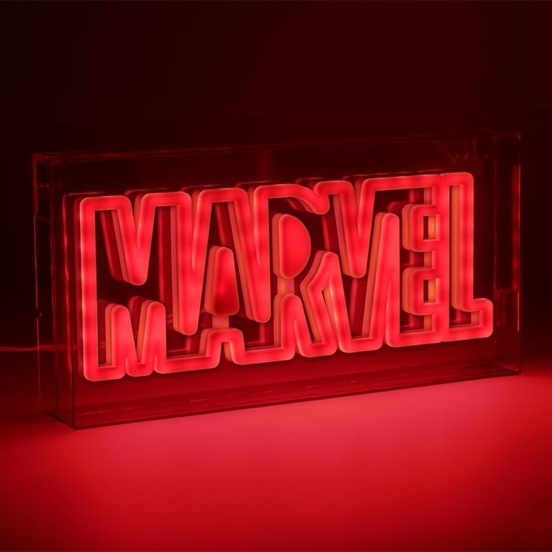 Marvel Lampe LED Logo - Supernerds