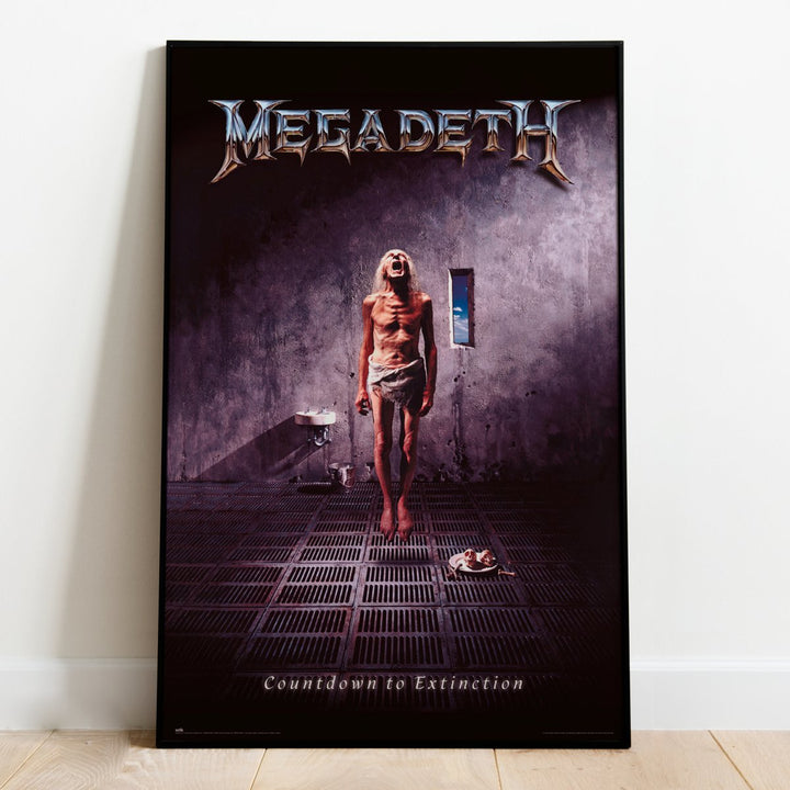 Megadeth Plakat Countdown to Extinction - Supernerds