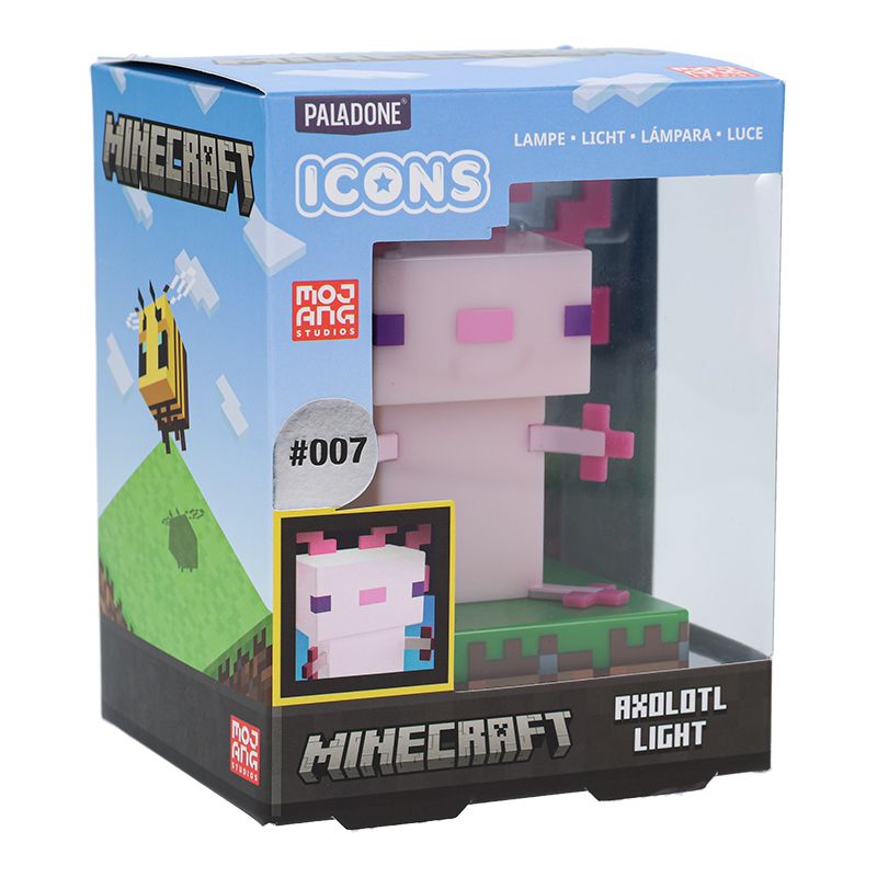 Minecraft Lampe Axolotl - Supernerds