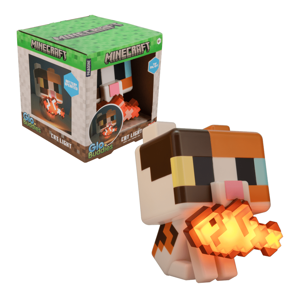 Minecraft Lampe Cat Globuddies - Supernerds