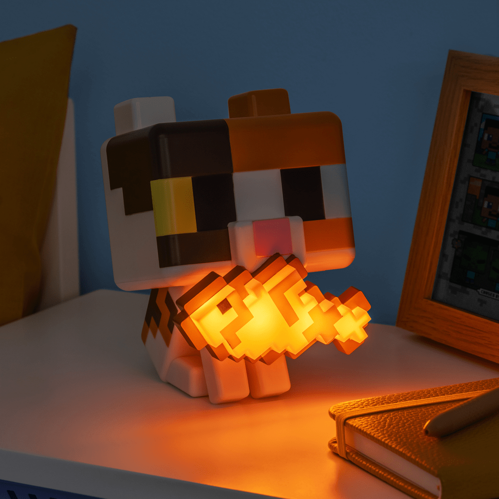 Minecraft Lampe Cat Globuddies - Supernerds