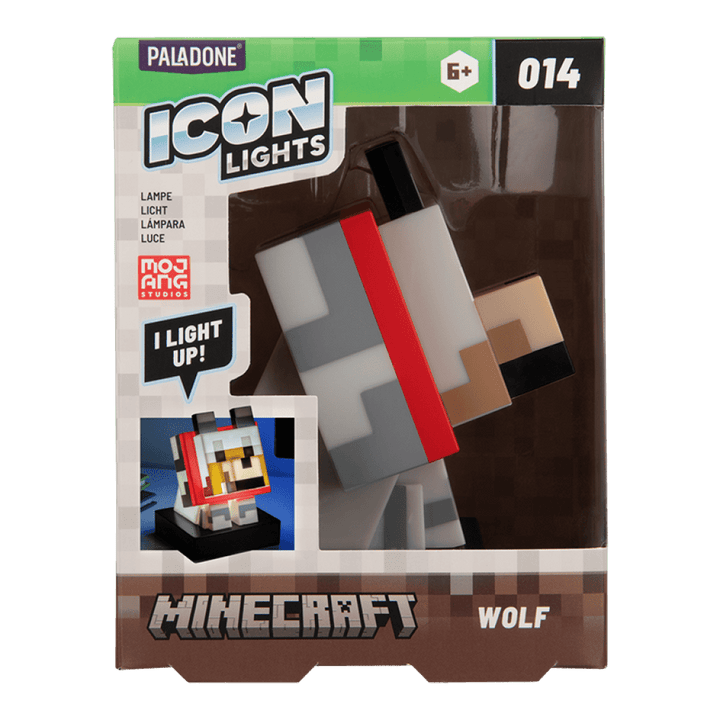 Minecraft Lampe Icon Wolf - Supernerds
