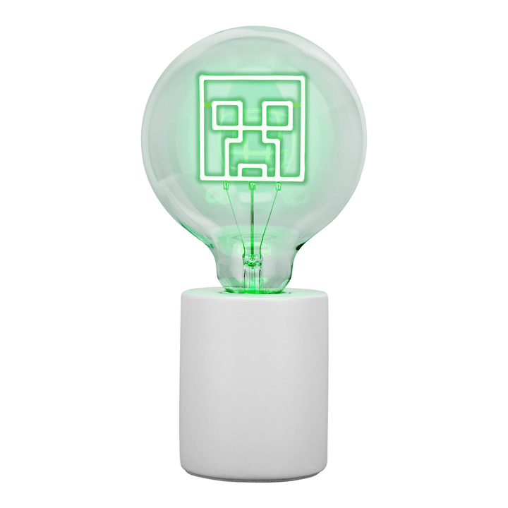 Minecraft Lampe LED Neonpære Creeper - Supernerds