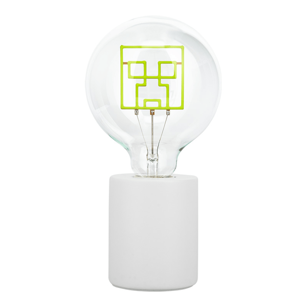 Minecraft Lampe LED Neonpære Creeper - Supernerds