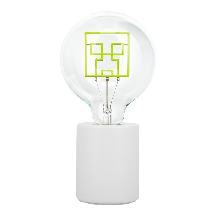 Minecraft Lampe LED Neonpære Creeper - Supernerds
