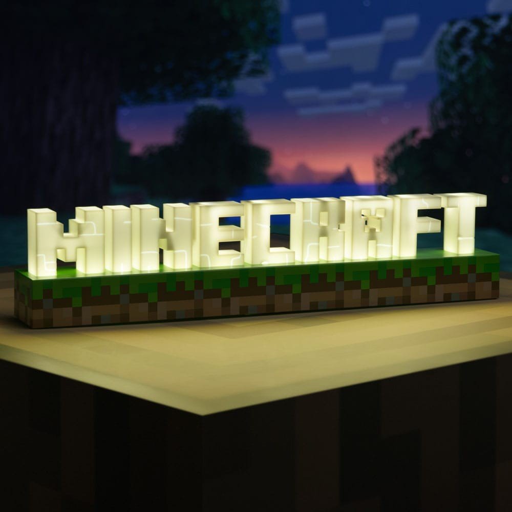 Minecraft Lampe Logo - Supernerds