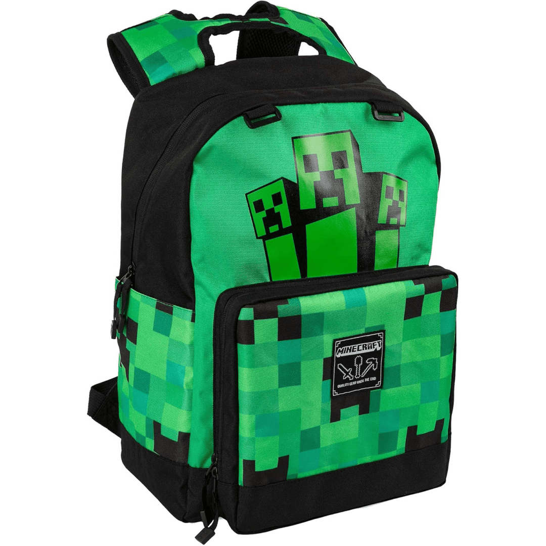 Minecraft Ryggsekk Creeper Trio 25 Liter - Supernerds