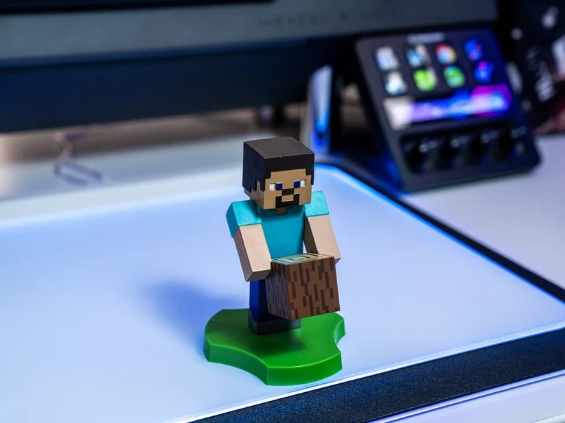 Minecraft Steve Block Cable Guys Samlefigur - Supernerds
