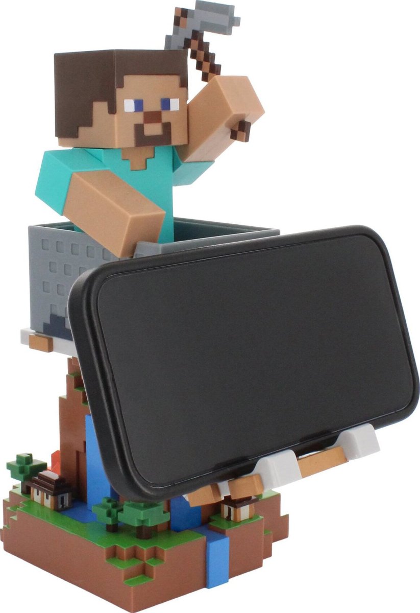 Minecraft Steve Cable Guys Samlefigur - Supernerds