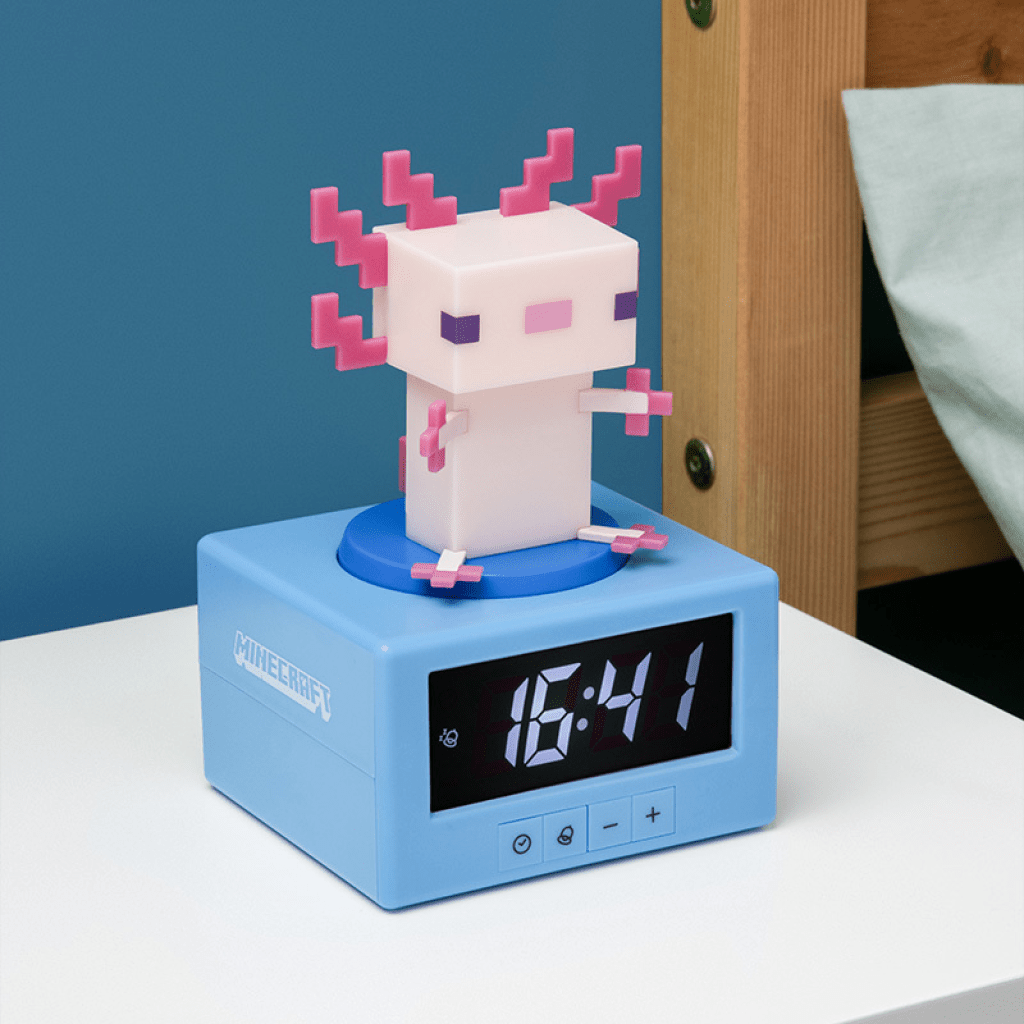 Minecraft Vekkerklokke Axolotl - Supernerds