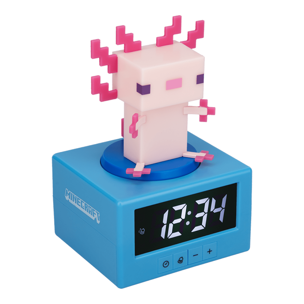 Minecraft Vekkerklokke Axolotl - Supernerds