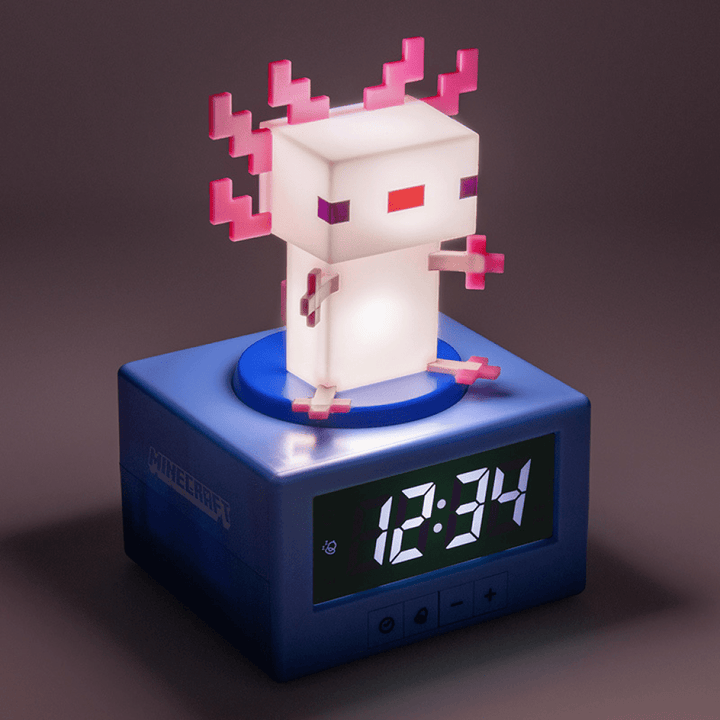 Minecraft Vekkerklokke Axolotl - Supernerds