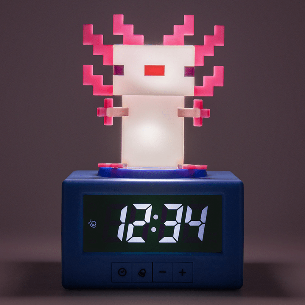 Minecraft Vekkerklokke Axolotl - Supernerds