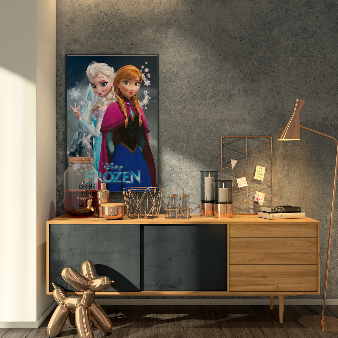 Disney's Frost Plakat Anna & Elsa - Supernerds