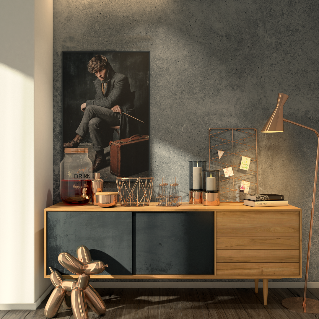 Fabeldyr Plakat Newt Scamander - Supernerds