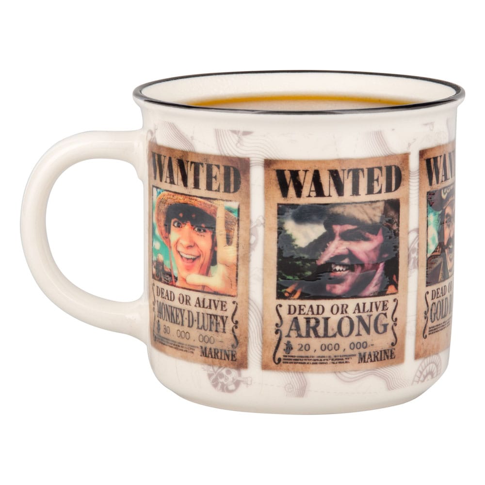 One Piece Varmeskiftende Kopp Wanted - Supernerds