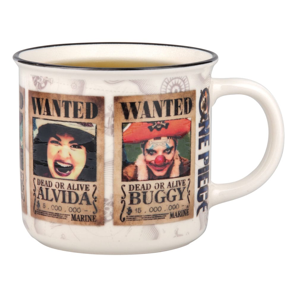 One Piece Varmeskiftende Kopp Wanted - Supernerds