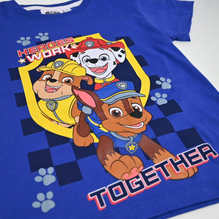 Paw Patrol Pysjamas Heroes Work Together - Supernerds