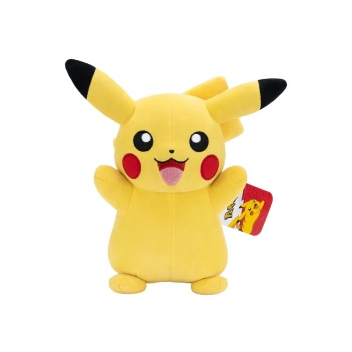 Pokemon Bamse Pikachu 30 cm Happy - Supernerds