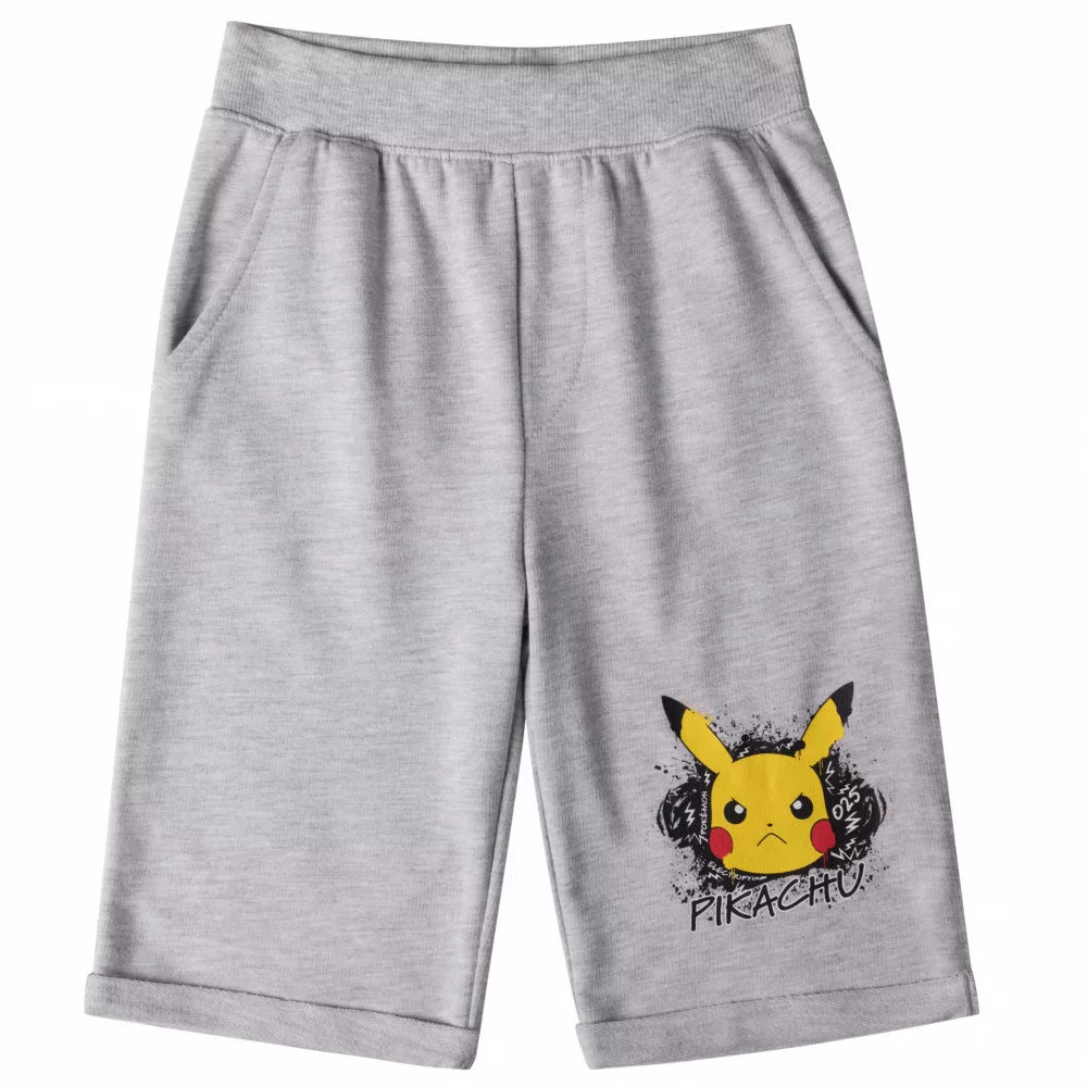 Pokemon Bermuda Shorts Angry Pikachu - Supernerds