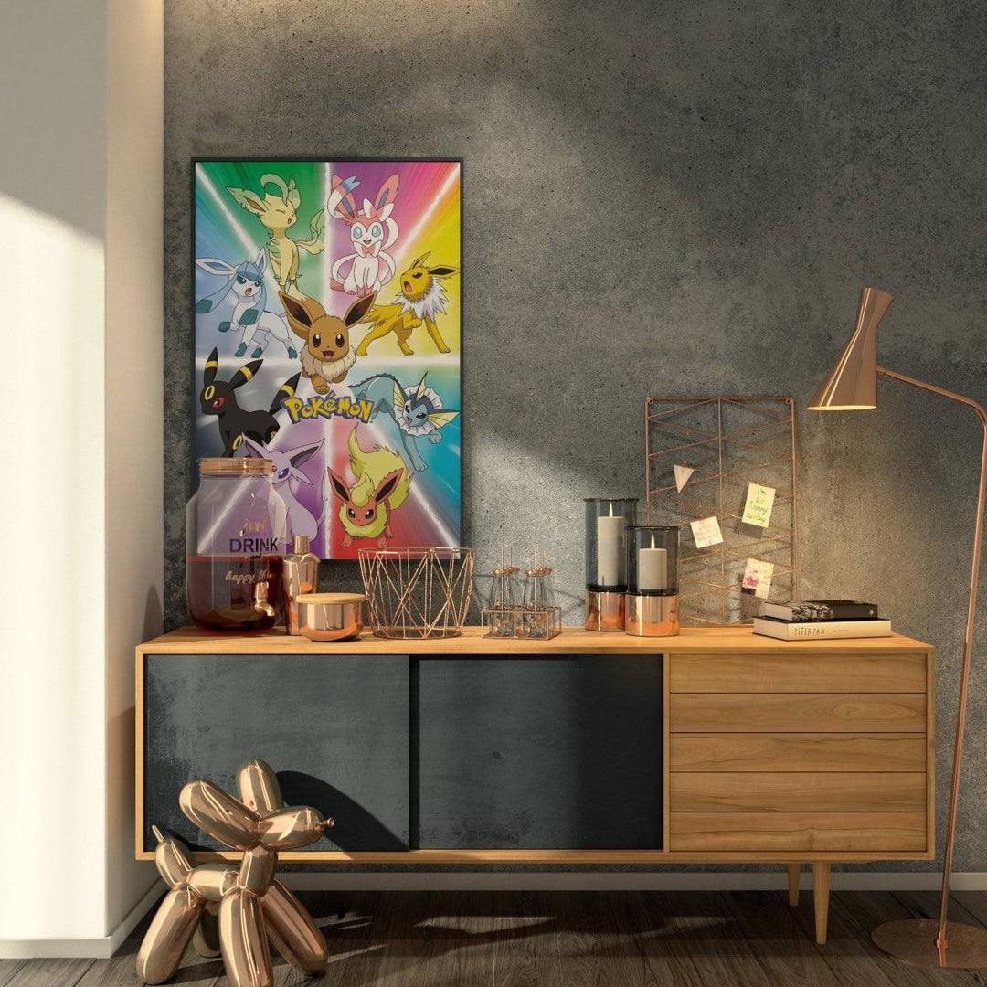 Pokemon Plakat Eevee Evolution - Supernerds
