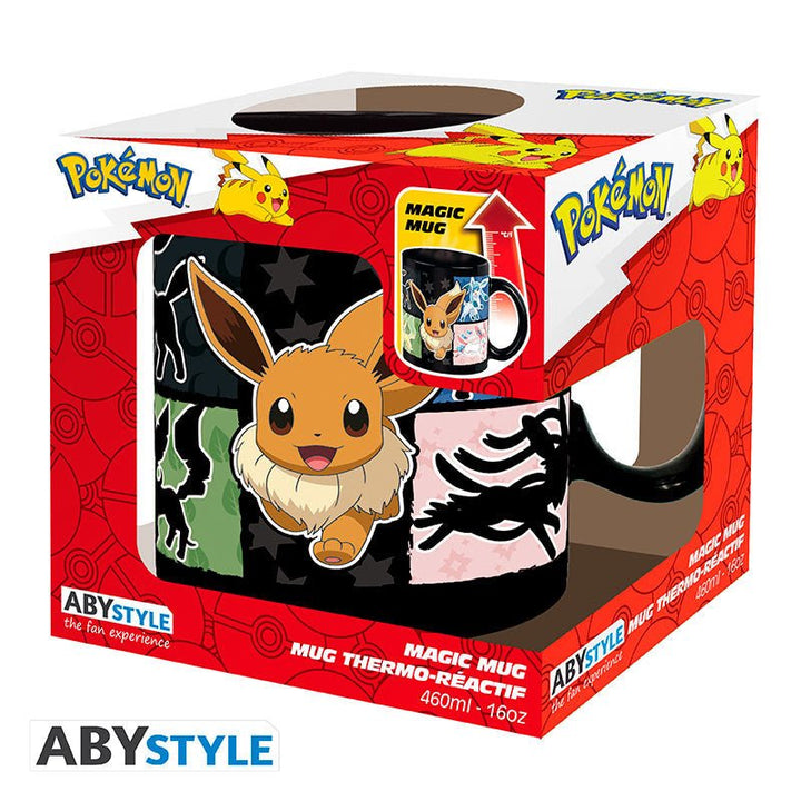Pokemon Varmeskiftende Kopp Eevee Transform - Supernerds