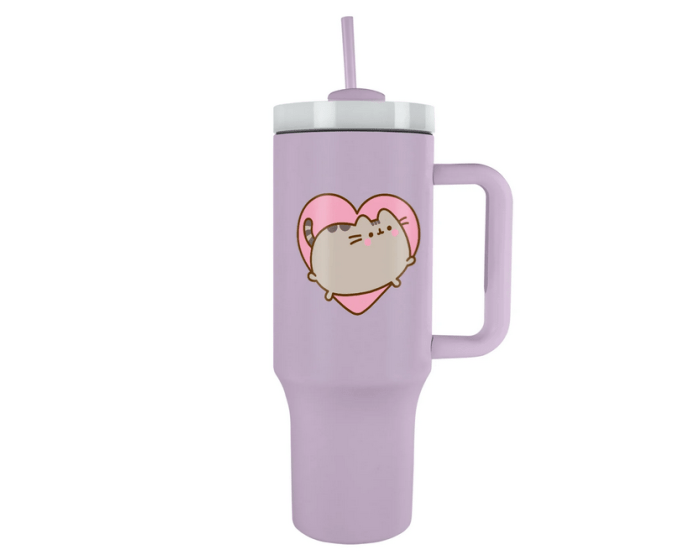 Pusheen Heart Termoklopp Tumbler 1.2 Liter - Supernerds