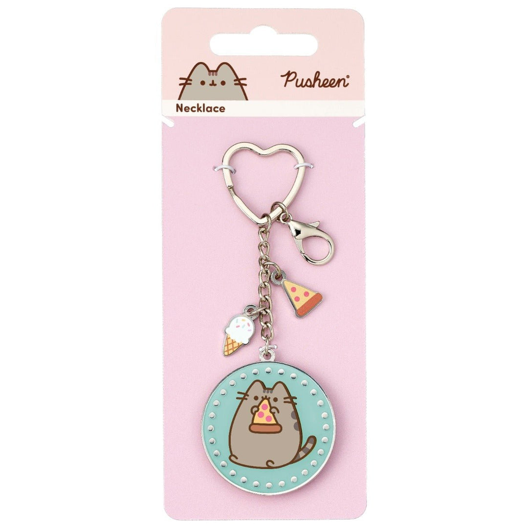 Pusheen Nøkkelring Mini Charms Pizza - Supernerds