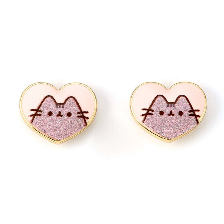 Pusheen Øredobber Hjerte - Supernerds
