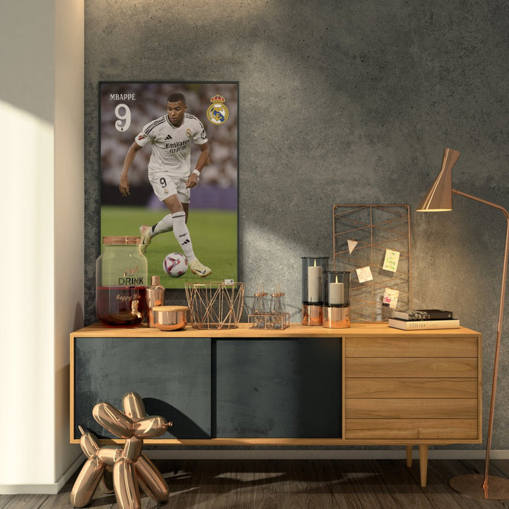 Real Madrid Plakat Mbappe - Supernerds